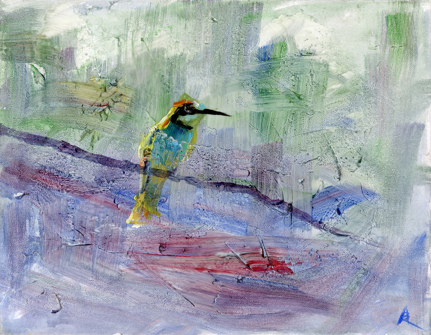 "Pecker" Original Painting