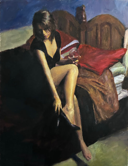 "After a Night Out" Original Painting